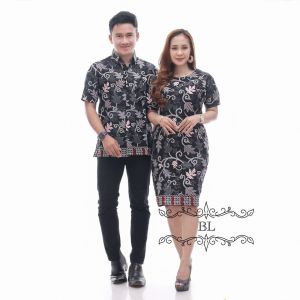 Baju Couple Batik Set Keluarga Pasangan Kondangan Keluarga Terbaru Couple Batik Pasangan Pria Wanita Sarimbit Keluarga Dress Kemeja Couple Pasangan Modern Seragam Keluarga Atasan Dress Wanita Pasangan Suami Istri Couple Atasan Terbaru