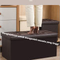 sofa Storage box/kursi box penyimpanan/dapat dilipat kursi organizer/Kotak Penyimpanan Serbaguna. 