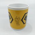 Wolverhampton Wanderers FC Football Club Mug Cup แก้วมัค,แก้วกาแฟ, แก้วน้ำ ,ของที่ระลึก. 