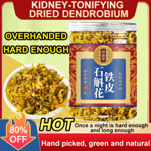 agetet Genuine Dendrobium Flowers Can Dried Dendrobium Flowers for Health and Wellness