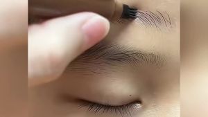 Microblading Eyebrow Pen 2025 New 3D Waterproof Eyebrow Pencil Premium Eye Brow Pen with 4 Tip Long-Lasting Natural Magic Eyebrow Makeup Fine Stroke Contouring Pencil Stay on All Day (All-4Pcs)