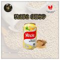 Yeos Minuman Berperisa Sari Kedelai Kaleng | Soya Bean Flavoured Drink Can - 300 ml (Kemasan Karton). 
