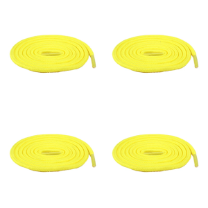 4Pcs Chống Xé Polyester Vòng 5Mm Dày dây giày Cho Đi Bộ Đường Dài Và giày làm việc Khởi Động Giày Sneakers Thể Thao Giày Dây