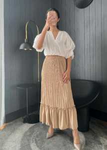 (B 97) MBL Rok Plisket Duyung / Rok Plisket Susun