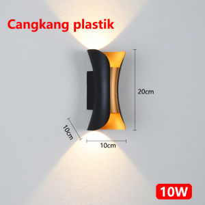 Family Mart LED Wall Light Minimalis / WALL LIGHT OUTDOOR / Lampu Dinding Taman Outdoor COB 2 MATA 4 MATA 6 MATA 8 MATA / Cocok Untuk Di Tembok Pilar Dinding