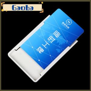 gaoba ที่ใส่การ์ดรถยนต์สำหรับกระจกหน้ารถ Tag ID IC Card Holder Card Sleeve