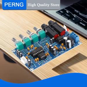 [PERNG] Tehe 1Pcs PT2399 Digital Microphone Amplifier Board Module Audio Signal Mixer Multi-Channels Mixing Board Karaoke OK Amplifier Module