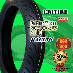 Eritire Tires 50 / 90 x 14 6 Ply All brand new and its class A durable motorcycle tire. All tires purchased has a FREE SPARKPLUG and tube.