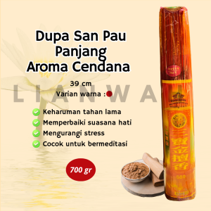 Dupa Hio Wangi San Pau 39 cm Aroma Cendana 700gr