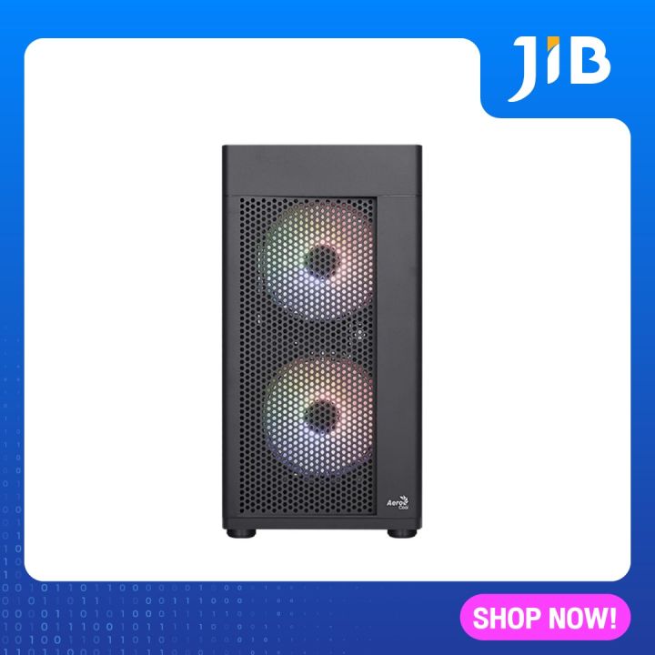 CASE (เคส) AEROCOOL HEXFORM (BLACK) (HEXFORM-G-BK-V2) (MICRO-ATX ...