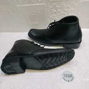 SEPATU PDH HITAM PRIA/SEPATU POLRISATPAMTNI 39-43