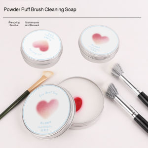 Makeup Brush Cleaner Portable Cleaning Soap Beauty Sponge Tool Peach Oolong Makeup Brush Cleaner