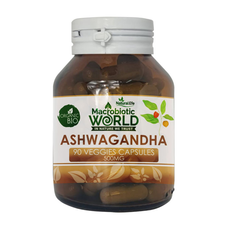 Ashwagandha NATURE HEART AshwaPure Bio 500mg - 90 Gélules | Complément Ayurvédique | Date 11/2026