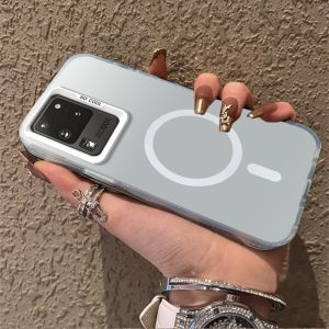 For casing Samsung S20 ultra Samsung S20 plus Samsung S20 fe Samsung S20 phone case hard case TPU shockproof cover new design aesthetic wireless magnetic attraction cybswx01