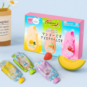 Sailstar Pik Me Cream Iced Jelly Pudding 3 Flavor Sweet Snack Dessert for Hot Days SUGAR CRASH