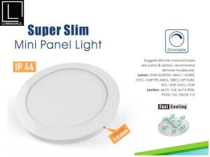 โคมไฟดาวน์ไลท์ Downlight LED Mini Panel Light 6W / Warm light / Day light