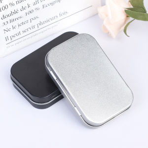 🔥🔥🔥Aofulai ชุดอุปกรณ์เอาชีวิตรอดกล่องดีบุกขนาดเล็กแบบฝาพับโลหะเปล่ากล่องเก็บของกล่องจัดระเบียบสำหรับกุญแจเหรียญลูกกวาด