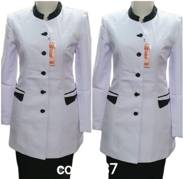 Seragam pns putih hitam wanita baju dinas putih hitam seragam asn putih ...