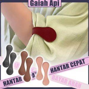 2Pcs Magnetic Hem Clip Trouser Sleeve Fastener Klip Baju Tanpa Jahit Mudah Guna