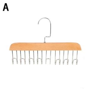 【Buy 1 Free 1】Multi-functional Belt Rack 8-hook Seamless Clothing Non-slip Clothes Rack Tie Belt Rack Bag Wholesale Rack Storage Storage