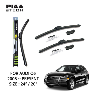 Audi Q5 PIAA Si-Tech Silicone Wiper (24" / 20")