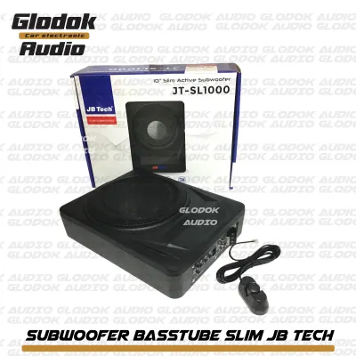 Subwoofer speaker kolong Slim aktif audio mobil 10 inch JB tech