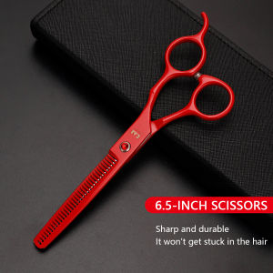 6.5 Inch Scissor 7 Inch Scissor 440C Stainless Steel Barber Scissor Japanese Scissor Set Professional Haircuts Gold Style Salon Tools Household Daily Use Scissor