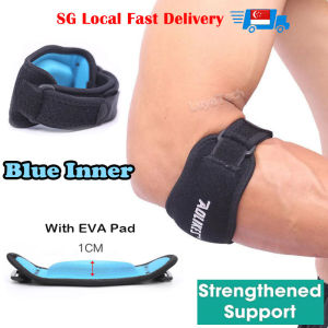 Tennis Elbow Brace With Compression Pad Effective Pain Relief for Tendonitis Tennis & Golfers Elbow Adjustable Arm Strap Support for Men & Women