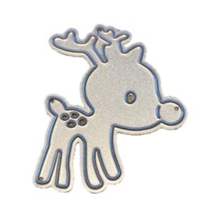 Christmas Elk Metal Cutting Dies Blade Punch Stencils Dies Embossing Template for DIY Cards Making Journaling Decoration