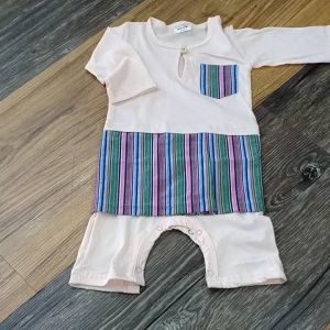 BAJU MELAYU BABY COTTON JUMPSUIT PEACE