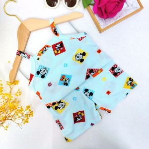 DT6 * Size 6 months - 5 Years Old Baby Girls Singlet+Pants Set Fashion Summer Sleeveless Set Wear Baju Budak Perempuan