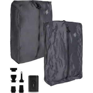 🇸🇬 SG Stock Travel Vacuum Compression Bag Reusable Waterproof Storage Bag for Luggage Packing Space-Saving Portable