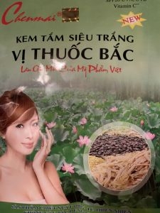 Tắm trắng Chenmai Th Bắc siêu trắng dành cho da nhạy cảm