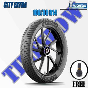 Ban Motor Matic MICHELIN CITY EXTRA 100/80 Ring 14 Tubeless