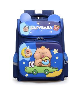 clu Capybara Backpack For Primary School Student Lightweight Large Capacity Kids School Bag Bags ulc