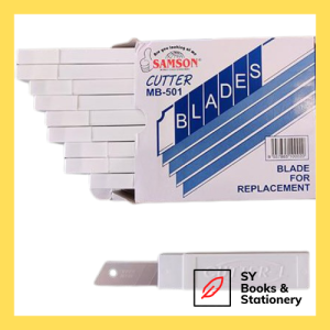 *Original* SAMSON Cutter Blade 9mm / 18mm Refill For Big and Small Cutter Knife (Made in Korea)