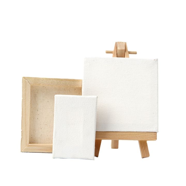 Canvas Board for Painting Blank Art Canvas Polyester Stretched White ...