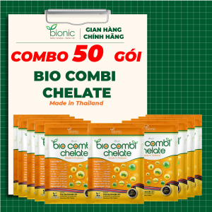 50 GÓI Phân bón vi lượng Bio Combi Chelate Thái Lan Chính Hãng 25 gr