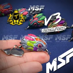 MSF] Siam De H30 Soft Frog Thailand, 3cm 4.3cm, Umpan Tiruan Katak Getah  Casting Haruan Bujuk, Ready Stock Malaysia