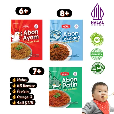 Promo Abon Bayi MPASI Halal | Beli 4 Pack (12 pcs) Bayar 9 pcs | Tanpa MSG