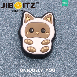 Jibbitz cross charm Shoe Buckle Shoe Accessories Cute Bunny Dog DIY Fashion Decorative Buckle