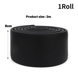 2M/Roll Self Adhesive Thickened Anti-collision Wall Sticker Wall Corner Skirting Line Sticker Home BedRoom Soft Pack Protective Pads