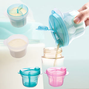 Eachbid 3 Lưới Chia Xách Tay Hộp đựng sữa bột không chứa BPA hộp đựng thức ăn Hộp Lưu Trữ Cho Trẻ Em Toddler Bình nước du lịch