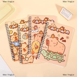 [COD] Man YingLie 1pc Random Style Creative Capybara Coil Notebook Cute Cartoon Notebook Horizontal Row Student Stationery Gift