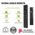 NVIDIA SHIELD Remote; Voice Search, Motion-Activated, Backlit Buttons, Customizable Menu Buttons, and IR Blaster to Control your TV. 