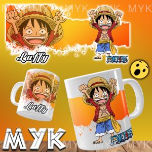 LUFFY GEAR 5 ONEPIECE ANIME MUG DESIGN By MYKPRINTINGHOUSE