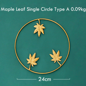 Đồ Trang Trí Lá Bằng Sắt Rèn Kim Loại Sáng Tạo Hiện Đại Treo Tường Hình Lá Bạch Quả Vàng Sang Trọng Ánh Sáng Bắc Âu Đồ Trang Trí Khung Trang Trí Tường Hiên Nhà