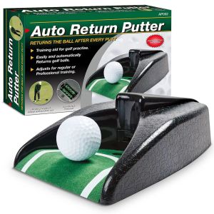 หลุมกอล์ฟแบบดีดลูกคืนอัตโนมัติ สำหรับซ้อมพัตต์กอล์ฟ (DB006) Golf Automatic Ball Return