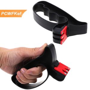【PCWFKef】 Lưỡi cắt dao cầm tay 2 trong 1 dụng cụ mài dao dụng cụ nấu ăn