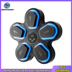 Home Fitness Boxing Equipment with Bluetooth Music Reaction Target and Wall Punching Pad for Cardio and Strength Training